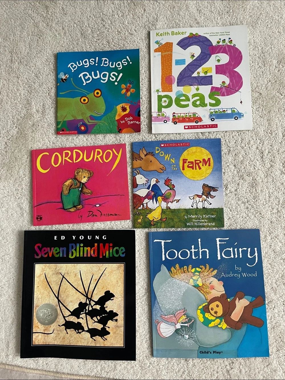 6 early reader paperbacks great condition